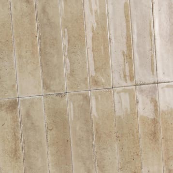 Wandtegels Patagonia Beige 6,5x26 cm langwerpige handvorm te, Verzenden, Nieuw