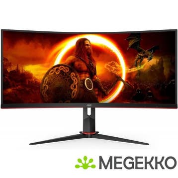 AOC GAMING CU34G2XP/BK 34  Wide Quad HD 180Hz Curved VA, Verzenden, Nieuw, AOC