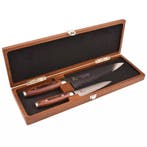 Yaxell Ran Messenset – Giftset – 2-delig – Koksmes 20, Ophalen of Verzenden, Nieuw, Hout, Bestekset