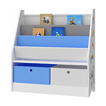 [en.casa] Kinderboekenkast Neda opbergkast 74x71x23 cm Koala, Verzenden, Nieuw