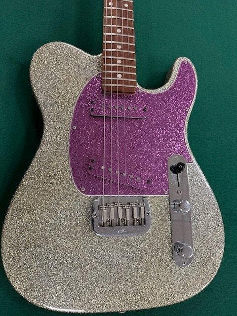 G&L - Asat Silver Sparkle - - Elektrische gitaar - Verenigde, Muziek en Instrumenten, Snaarinstrumenten | Gitaren | Akoestisch