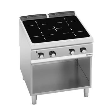 GGM Gastro | Keramische kookplaat - Paolo 900 - 800x900mm -, Verzenden, Nieuw in verpakking, Fornuis, Frituur en Grillen