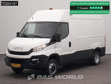Iveco Daily 35C14 L2H2 Trekhaak Airco Cruise Camera Werkplaa, Stof, Gebruikt, Euro 6, Iveco