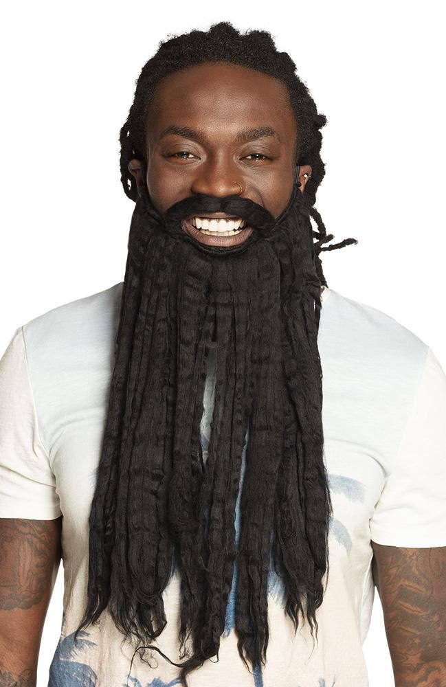 Rasta Baard Lang, Kleding | Heren, Carnavalskleding en Feestkleding, Nieuw, Ophalen of Verzenden