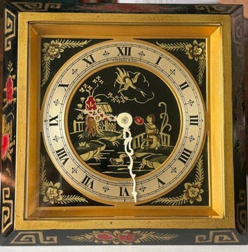 Tafelklok - Tiffany & Co - Chelsea Clock - Messing, Glas,