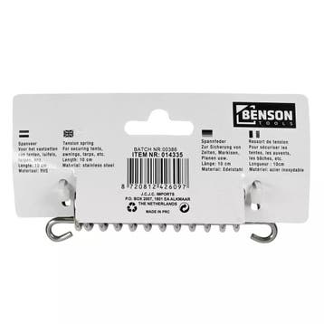 Benson RVS spanveer - 10 cm - Duurzaam en betrouwbaar - I..., Ophalen of Verzenden, Nieuw