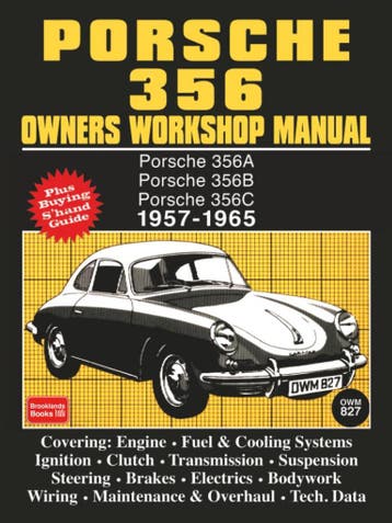 Porsche 356 Owner’s Workshop Manual, 1957-1965, Algemeen, Verzenden, Zo goed als nieuw, Brooklands Books