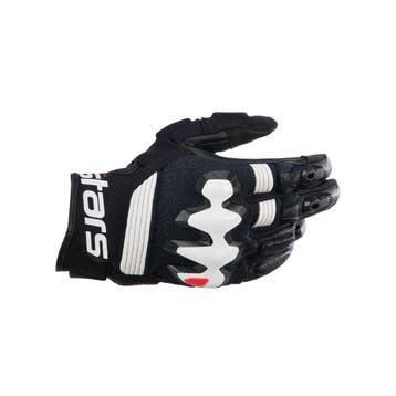 Alpinestars Halo Leren Zwart Wit Handschoenen, Nieuw met kaartje, Alpinestars, Handschoenen, Heren