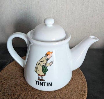 Tintin - 1 theepot - Chiba Bank - 1988, Boeken, Nieuw