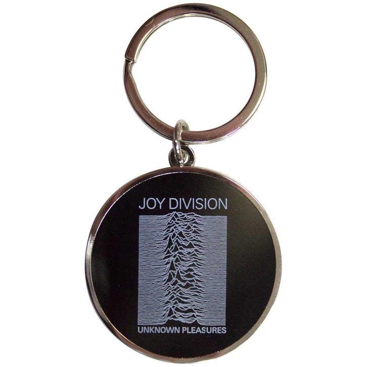 Joy Division Unknown Pleasures Sleutelhanger off merchandise, Verzamelen, Muziek, Artiesten en Beroemdheden, Gebruiksvoorwerp