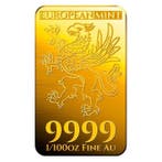 1/100 oz 9999 Fine Gold - Goud .999 - European Mint, Estonia