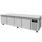 Unnicool Koelwerkbank | Laag Model | 4 Laden 1/1 GN | -2°C/+, Ophalen of Verzenden, Nieuw