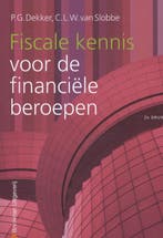 Fiscale kennis voor de financiele beroepen 9789057522710, Zo goed als nieuw