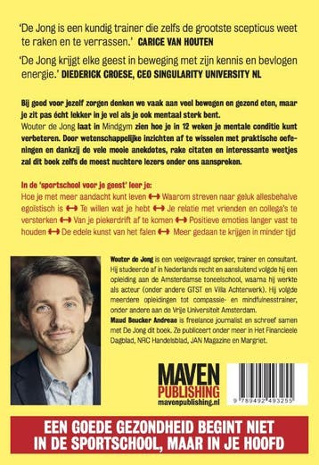 Mindgym - Wouter de Jong 9789492493255, Verzenden, Gelezen, Wouter de Jong