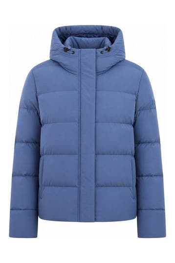 Napapijri Jas in maat M Blauw, Kleding | Heren, Jassen | Winter, Verzenden, Zo goed als nieuw, Blauw, Napapijri