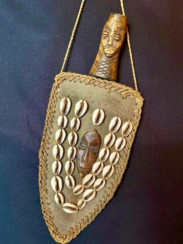 Oude Afrikaanse dolk van de Yoruba - Yoruba - Nigeria