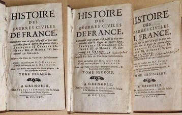 Henrico Caterino Davila / Jean Baudoin - ...sous le - 1665