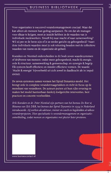 De menskant van veranderen / Business bibliotheek, Boeken, Verzenden, Zo goed als nieuw, Erik Koenders