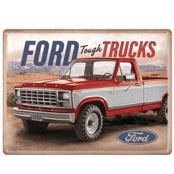 Ford tough truck reclamebord, Ophalen of Verzenden, Nieuw