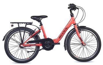 SCOOL chiX Steel 20 Coral - Dark Red 3-Speed 6+, Fietsen en Brommers, Fietsen | Kinderfietsjes, Verzenden, Nieuw