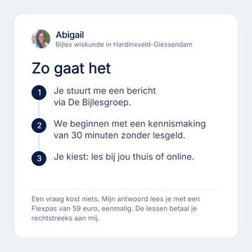 Bijles wiskunde aan huis in Hardinxveld-Giessendam en online, Privéles, Bijles
