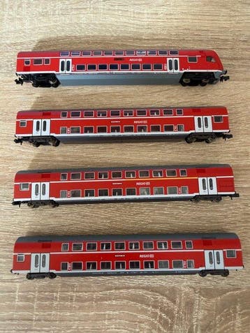 Minitrix N - 18055/18056/18057 - Modeltrein personenwagen, Hobby en Vrije tijd, Modeltreinen | N-Spoor, Nieuw