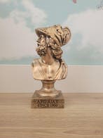 Schild Ajax Amsterdam. Bronzen borstbeeld, Nieuw