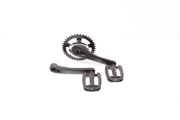 Cranks, trappers en tandwiel | Button elektrische fiets, Gebruikt, Crankstel of Pedalen