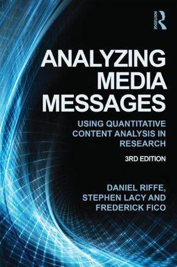 Analyzing Media Messages 9780415517676 Daniel Riffe, Verzenden, Gelezen, Daniel Riffe