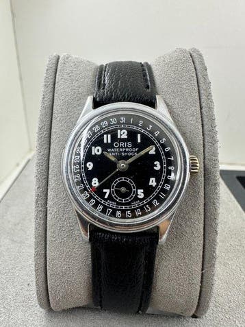 Vintage Oris Waterproof Anti-Shock Pointer Date – Mens, Nieuw