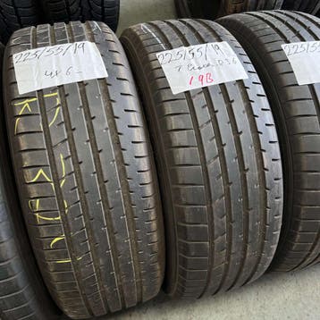 4 x Toyo Proxes R36 225-55-19 Zomerbanden 6mm, 19 inch, Gebruikt, Ophalen of Verzenden, Band(en)