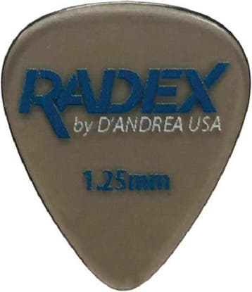 DAndrea - Radex - 351 plectrum - 1.25 mm - 6-pack, Ophalen of Verzenden, Nieuw