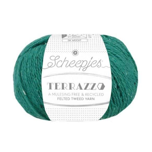 Scheepjes Terrazzo 50 gr - 754 Verde Inglese, Hobby en Vrije tijd, Breien en Haken, Nieuw, Verzenden