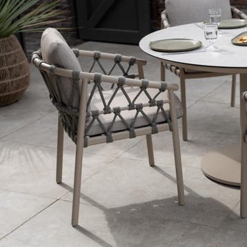 Prado Piacenza dining tuinset 160xH75 cm 7 delig keramiek, Ophalen of Verzenden, Nieuw