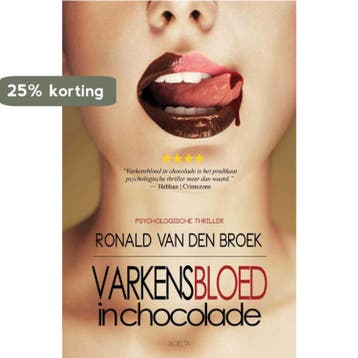 Varkensbloed in chocolade - Ronald van den Broek, Verzenden, Zo goed als nieuw, Ronald van den Broek