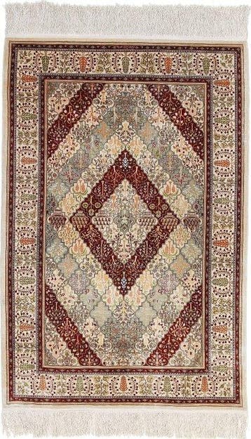 Amazing Silk Hereke Signed Carpet with 10/10 Quality - Pure, Nieuw
