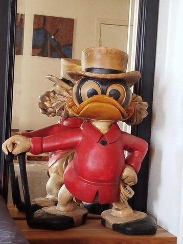 Vintage Figure - Uncle Scrooge, Verzamelen, Nieuw