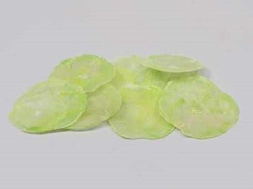 Capiz Camar schelpen Lichtgroen 5-10 cm 1 kilo, Ophalen of Verzenden, Nieuw