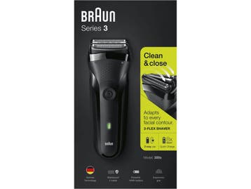 Braun Series 3 300s - Oplaadbaar Elektrisch Scheerapparaat -, Verzenden, Nieuw