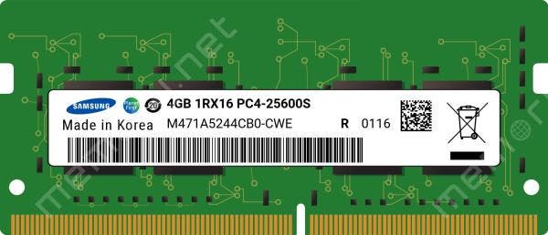 Samsung 4GB DDR4 Laptopgeheugen – 3200 MHz SODIMM |, Computers en Software, RAM geheugen, Nieuw, Ophalen of Verzenden