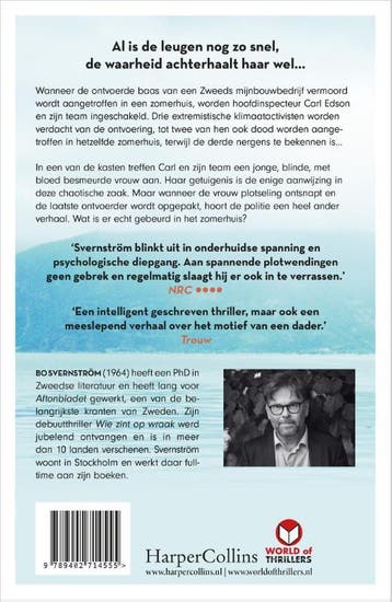 Wie het eerst komt / Carl Edson / 3 9789402714555, Boeken, Verzenden, Gelezen, Bo Svernström