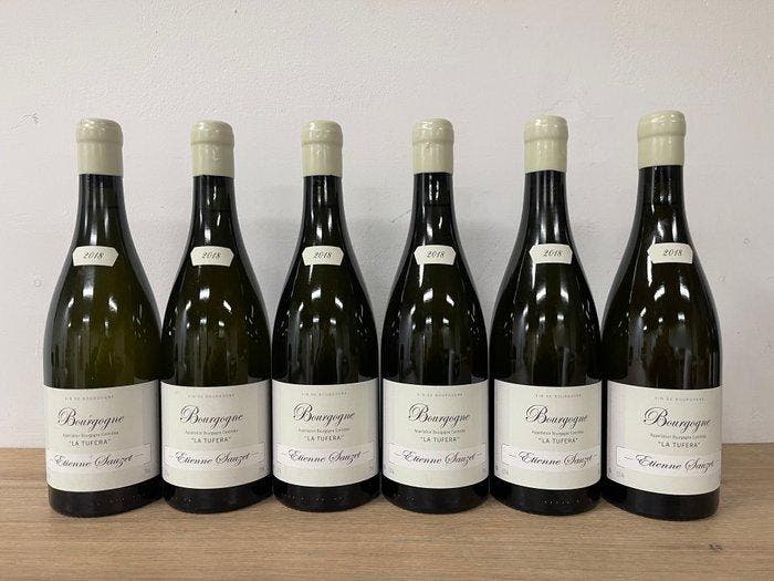 2018 Etienne Sauzet, Bourgogne La Tufera - Bourgogne - 6, Verzamelen, Wijnen
