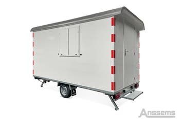 Anssems PTS 1400 Schaftwagen Gesloten Aanhangwagen, Ophalen of Verzenden, Nieuw