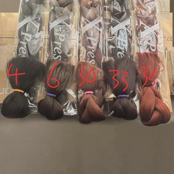 82 Inch Kanekalon Jumbo Braiding Hair - 165g Pre-Stretched S, Verzenden, Nieuw