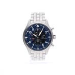 IWC Pilots Watch Chronograph 43mm IW377710; Automatisch..., Ophalen of Verzenden, Zo goed als nieuw, Staal, Overige merken
