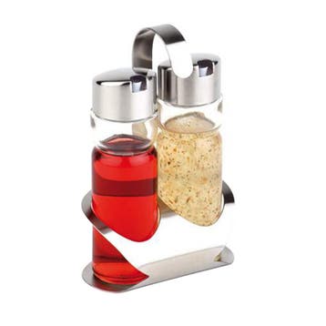 GGM Gastro | (6 stuks) Cruet - PRO - RVS standaard - incl. 2, Verzenden, Nieuw in verpakking, RVS Meubilair