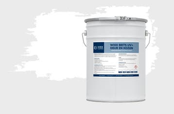 Wixx Deur en Kozijn Beits UV+ Wit 5L, Verzenden, Wit, Nieuw, Beits