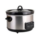 Digitale slowcooker - 4 liter | 210 watt, Witgoed en Apparatuur, Slowcookers, Verzenden, Nieuw