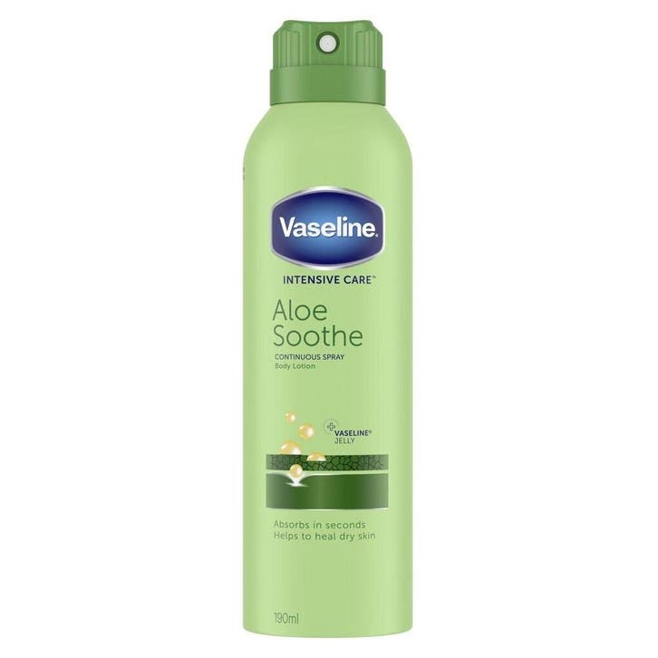 Vaseline Aloe Soothe Bodylotion Spray, Sieraden, Tassen en Uiterlijk, Uiterlijk | Lichaamsverzorging, Bodylotion, Crème of Olie