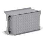 Magazijnbak kunststof met grijpopening stapelbaar, Ophalen of Verzenden